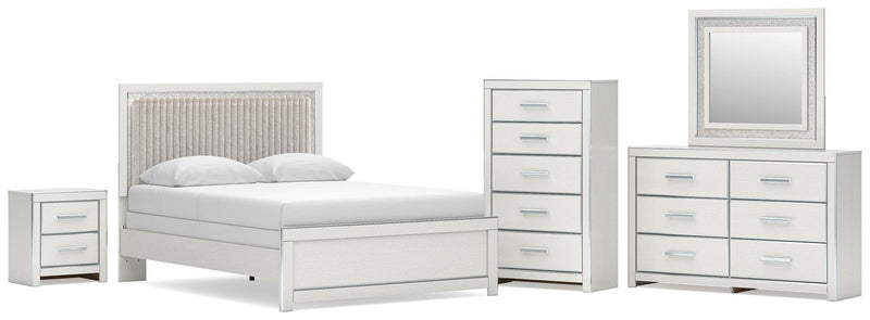 Zuraleus Upholstered Panel Bed Bedroom Set
