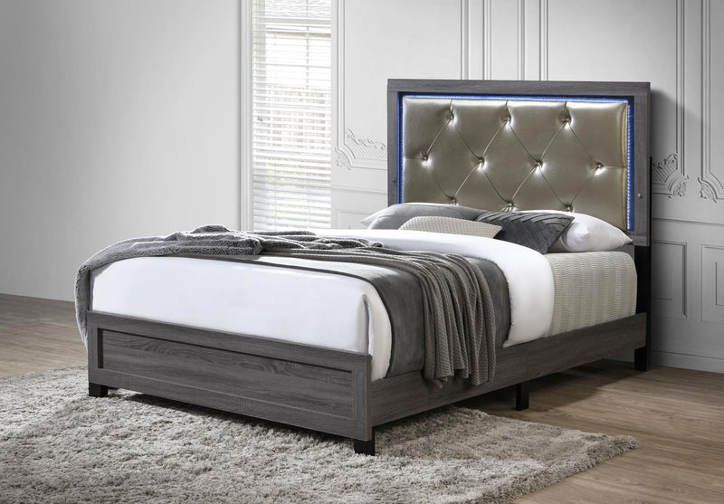 Camilla Gray Finish Bedroom Collection