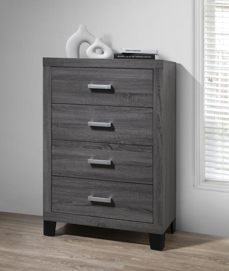 Camilla Gray Finish Bedroom Collection