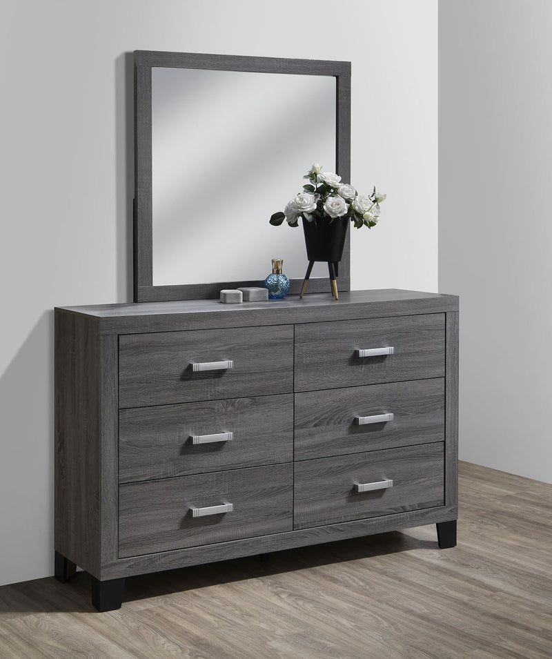Camilla Gray Finish Bedroom Collection