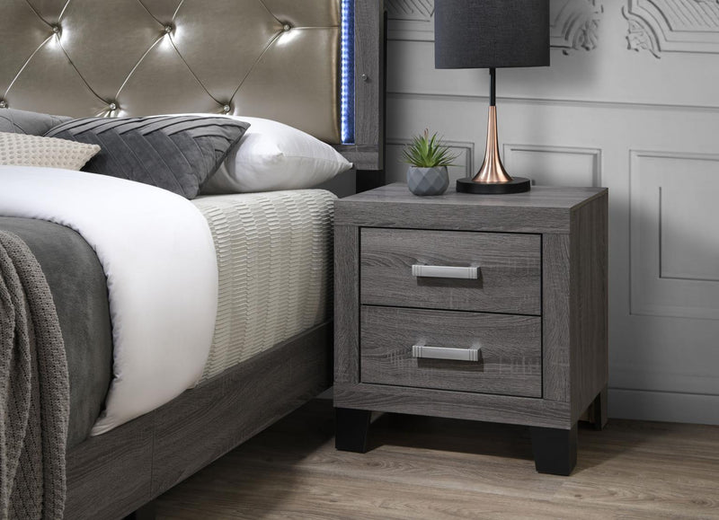 Camilla Gray Finish Bedroom Collection