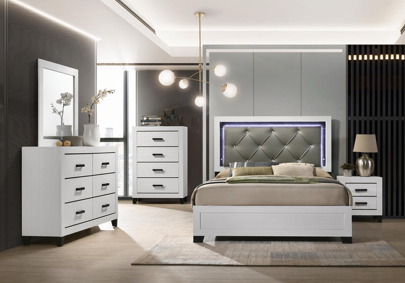 Camille White Bedroom Collection