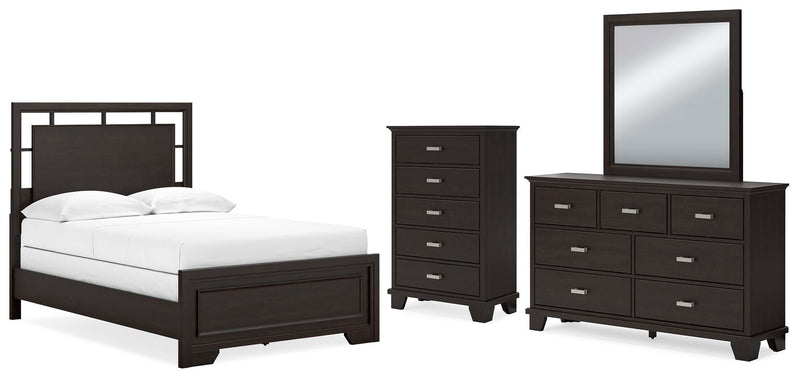 Covetown Panel Bed Bedroom Set