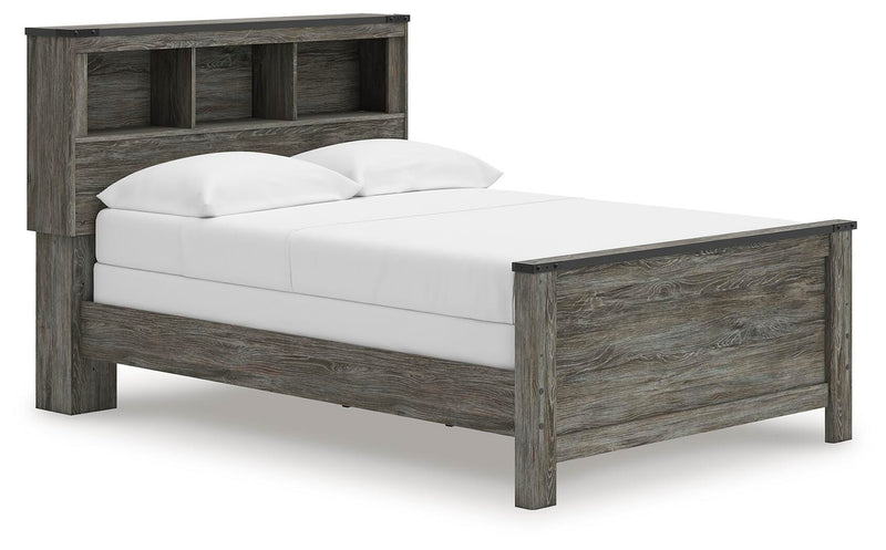Frandern Bookcase Panel Bed