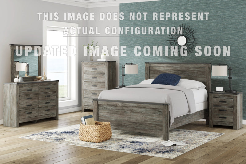 Frandern Panel Bed with Storage