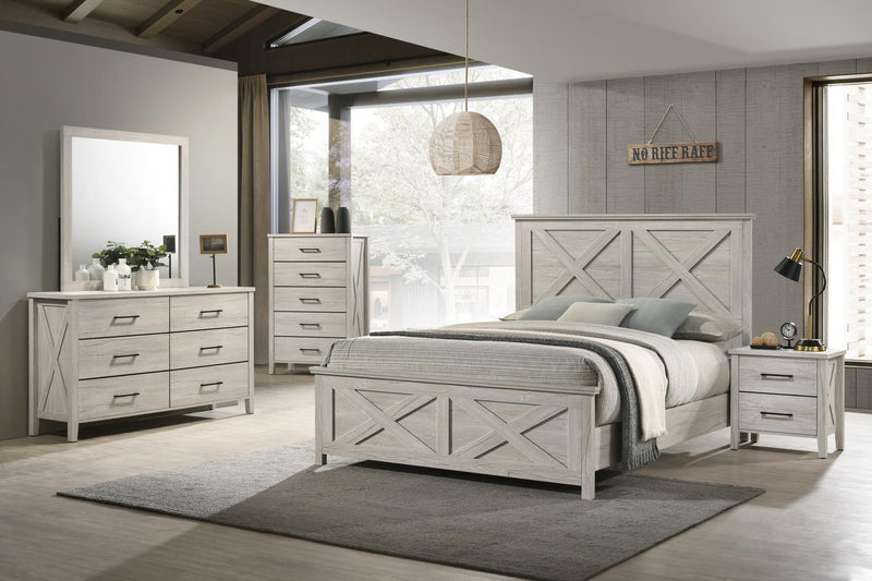 Marley Ivory Antique Bedroom Collection