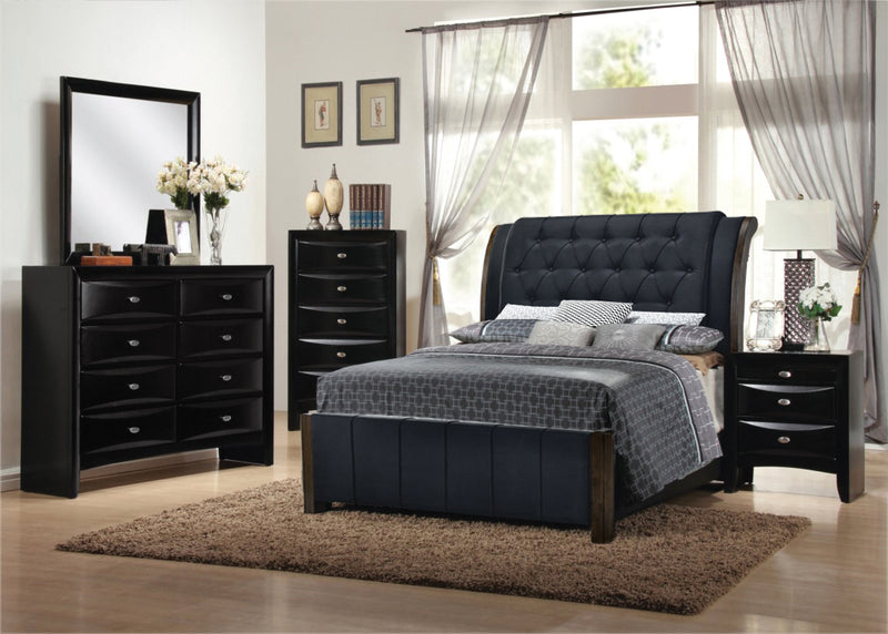 Kimvale Black Bedroom Set