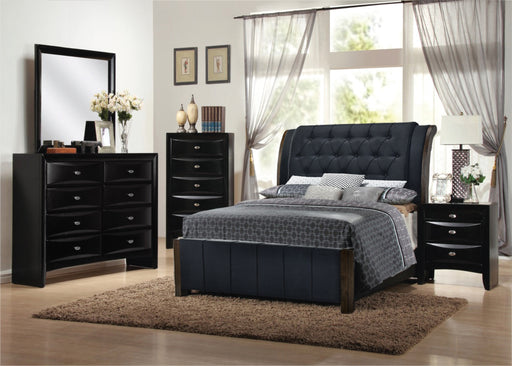 Kimvale Black Bedroom Set