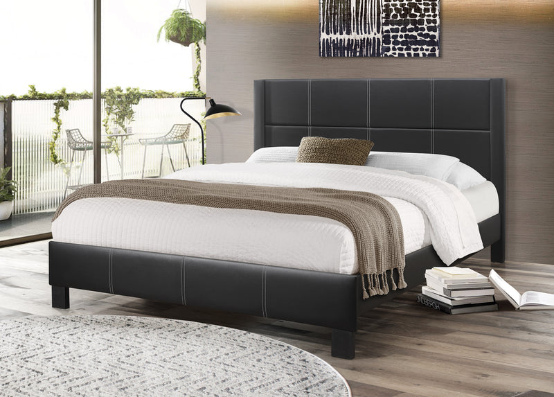 Lacwood Black Bed