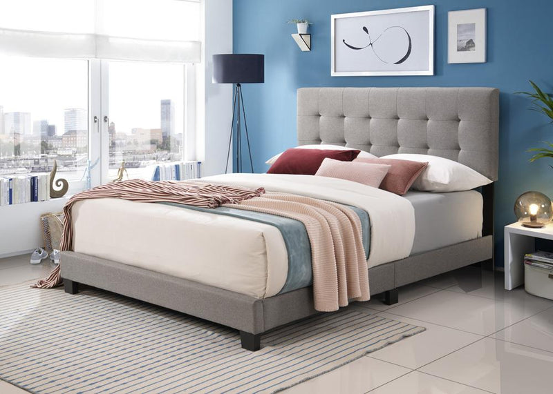 Zenobia Light Gray Bedroom Collection