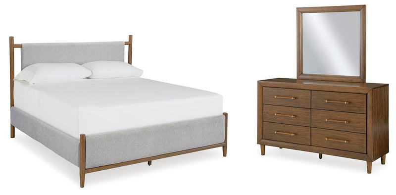 Lyncott Upholstered Bed Bedroom Set