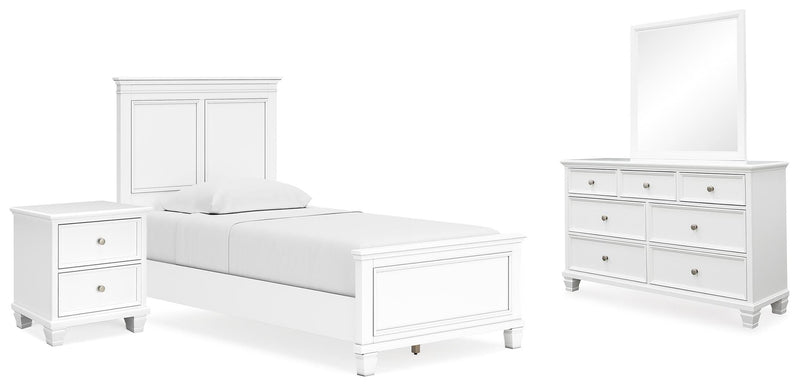 Fortman Panel Bed Bedroom Set