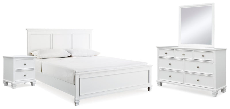 Fortman Panel Bed Bedroom Set