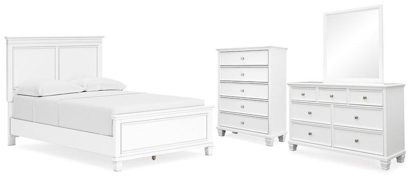 Fortman Panel Bed Bedroom Set