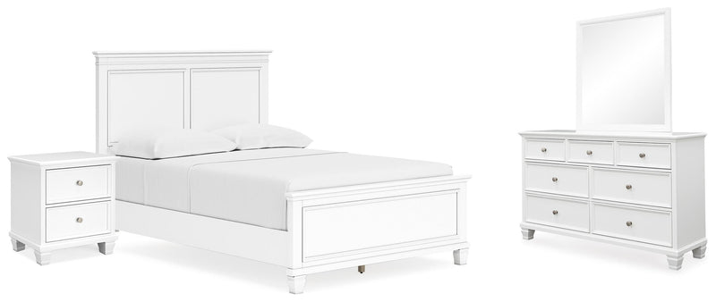 Fortman Panel Bed Bedroom Set
