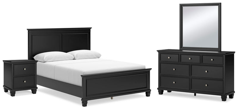 Lanolee Panel Bed Bedroom Set