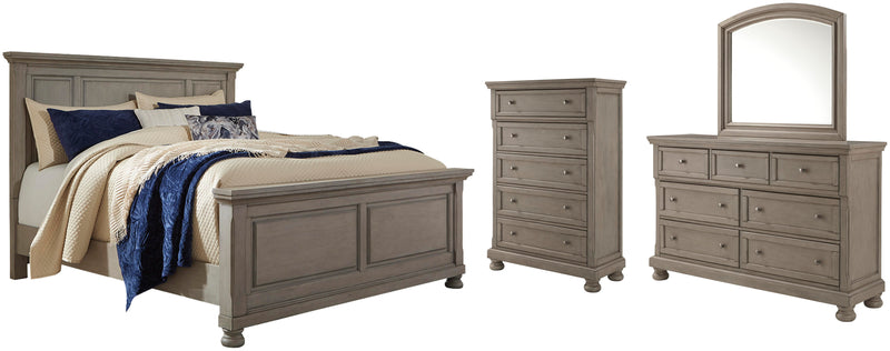 Lettner Panel Bed Bedroom Set