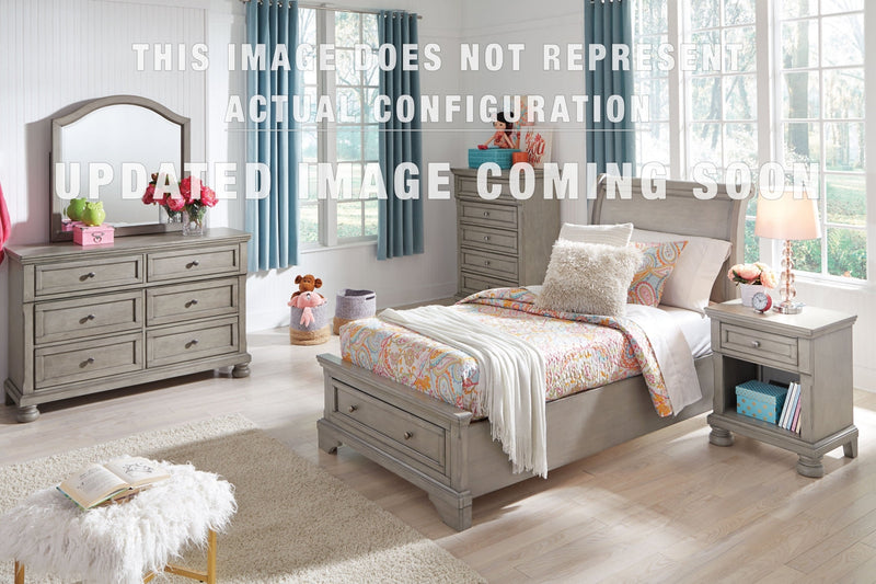 Lettner Panel Storage Bed Bedroom Set