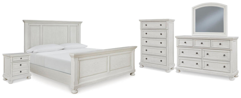Robbinsdale Panel Bed Bedroom Set