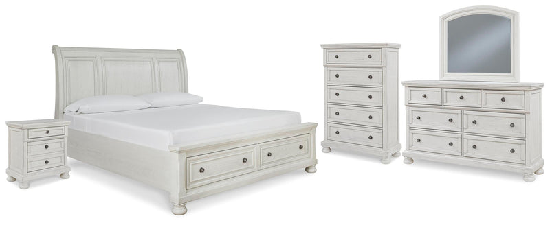 Robbinsdale Sleigh Bed Bedroom Set