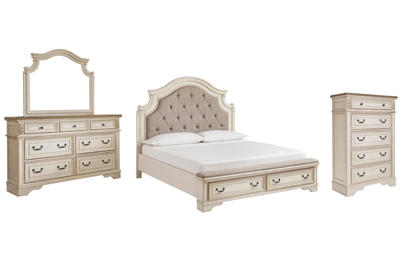 Realyn Upholstered Bed Bedroom Set