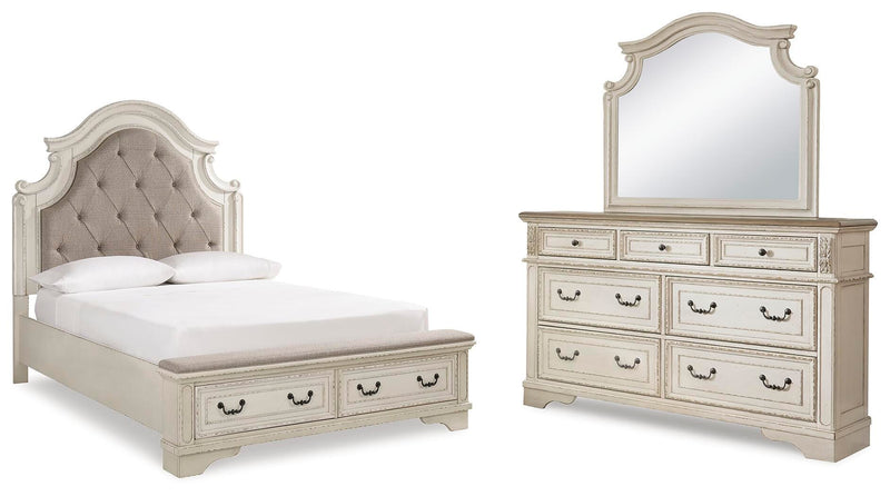 Realyn Upholstered Bed Bedroom Set