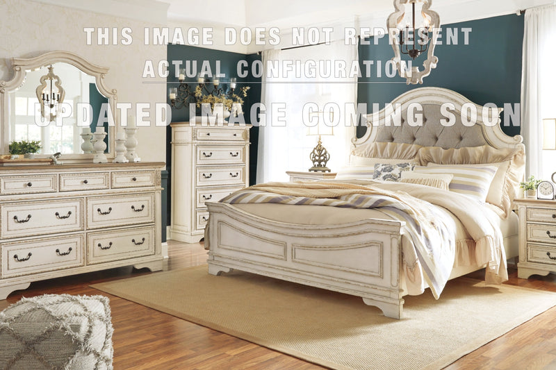 Realyn Upholstered Storage Bed Bedroom Set