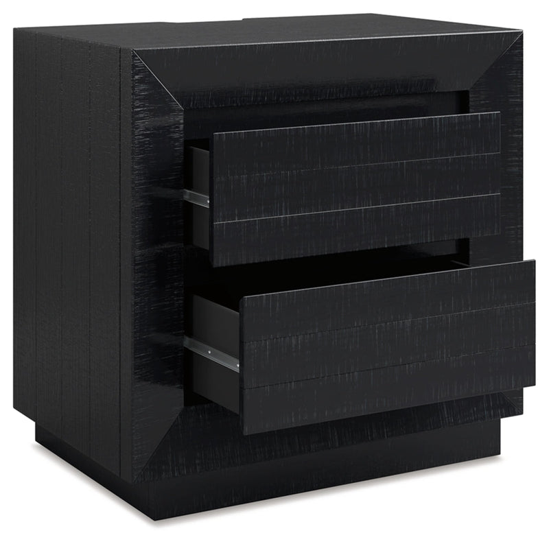 Londer Two Drawer Night Stand