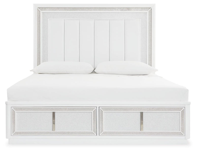 Chalanna Upholstered Storage Bed Bedroom Set