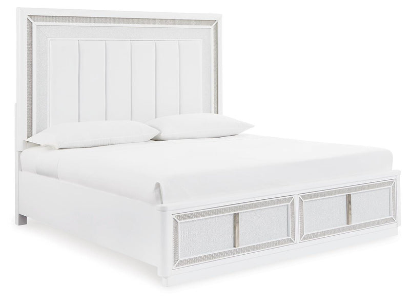 Chalanna Upholstered Storage Bed Bedroom Set