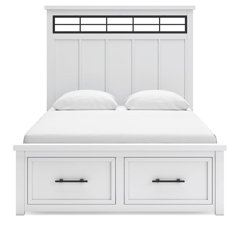 Ashbryn Panel Storage Bed