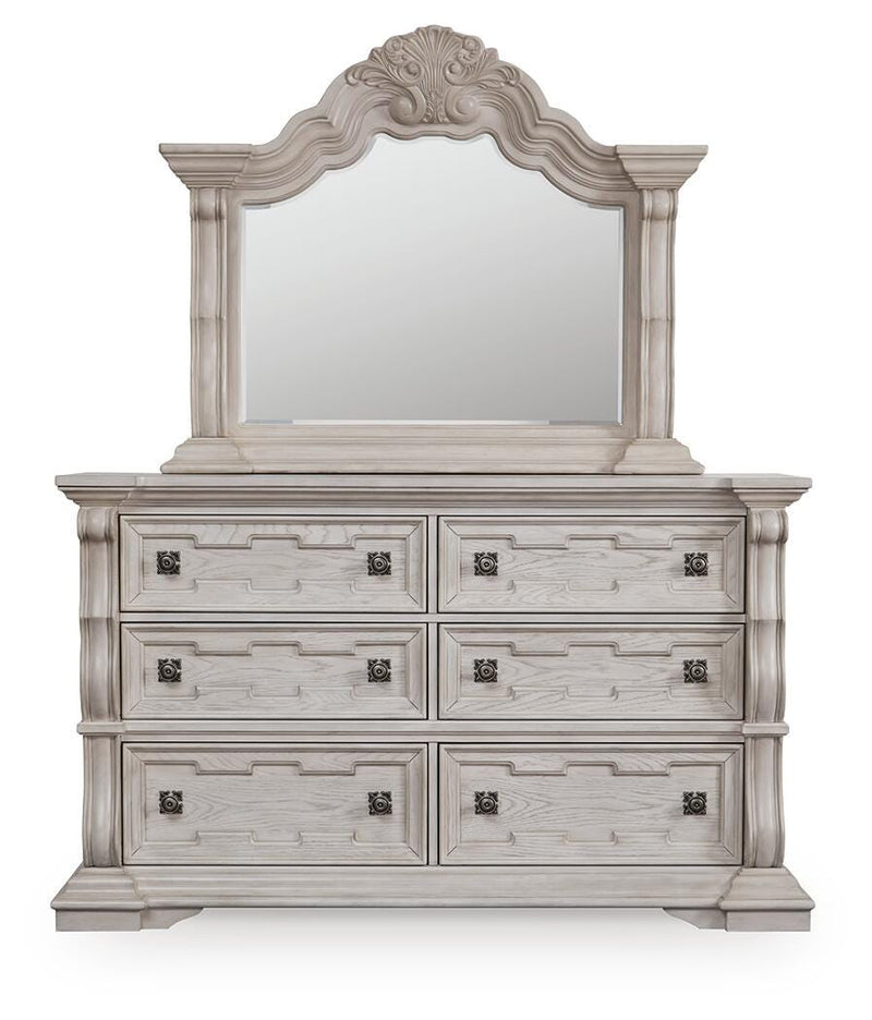 Bruchandi Upholstered Panel Bed Bedroom Set