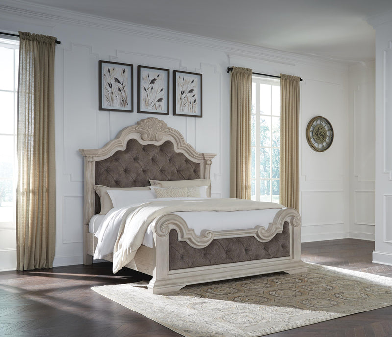Bruchandi Upholstered Panel Bed Bedroom Set