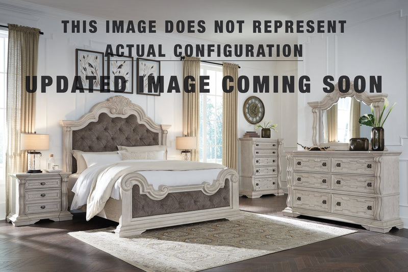 Bruchandi Upholstered Panel Bed Bedroom Set