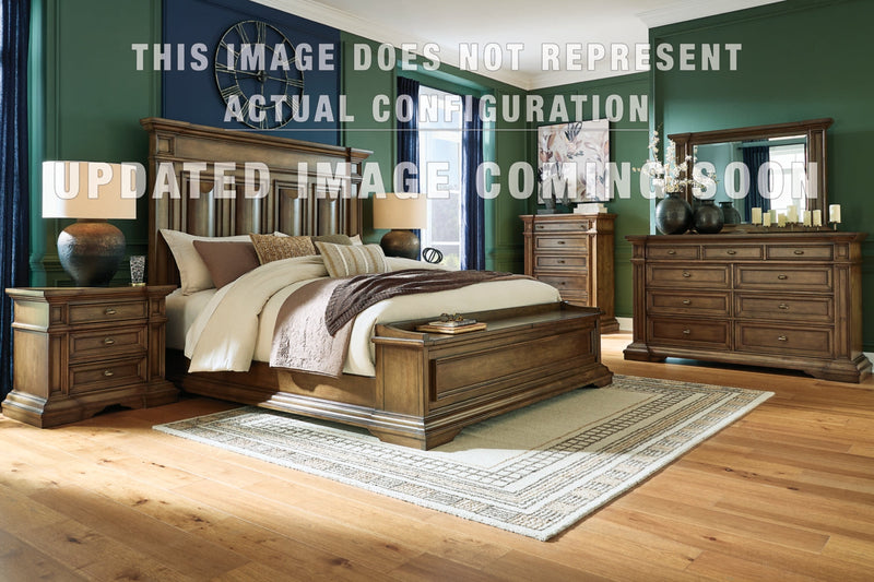 Channley Panel Storage Bed