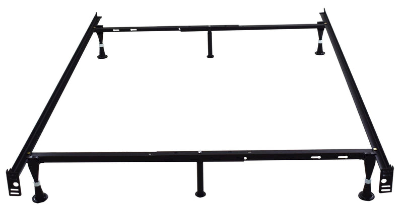 Metal Frame: Twin - Full - Queen/King/Cal King Bed Frame W/Glides