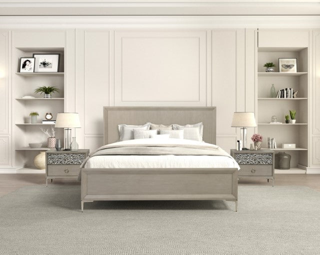 Bashford Natural Oak Eastern King Bed