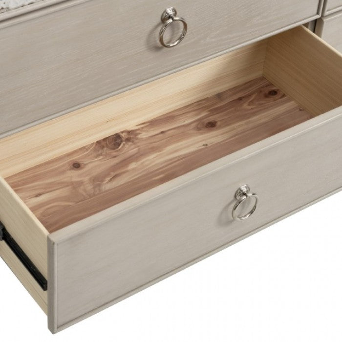 Bashford Natural Oak Queen 5 Piece Bedroom Set w/2 Nightstands