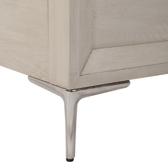 Bashford Natural Oak Queen Bed