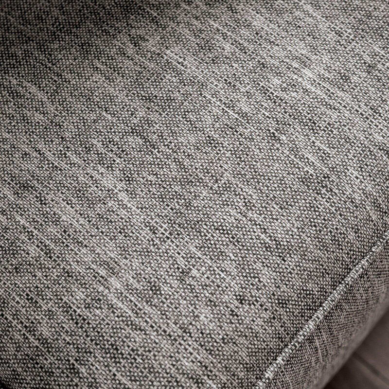 Basie Gray Stationary Sofa & Loveseat 2pc