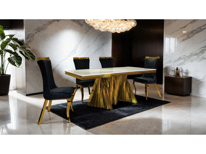 Basilicata Gold Dining Table