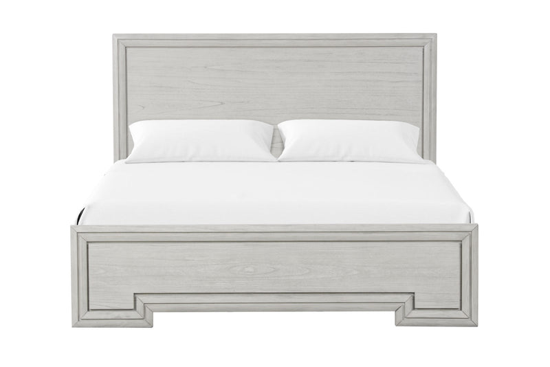 Basilone White Eastern King Bed
