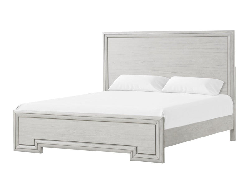 Basilone White Queen Bed