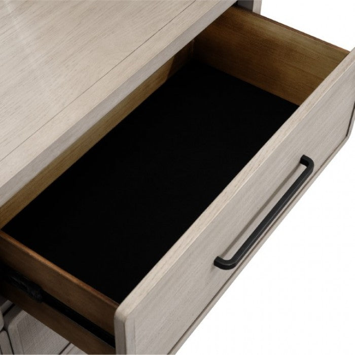 Belize Natural Oak Queen 4 Piece Bedroom Set