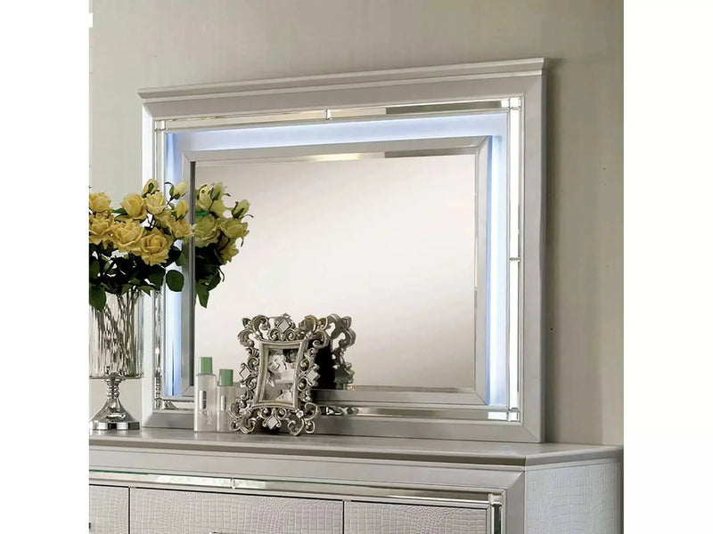 Bellanova Silver Bedroom Mirror