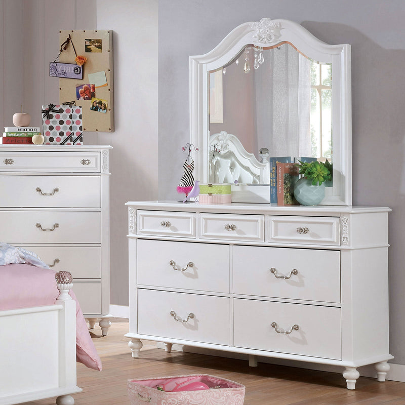 Belva White 4 Pc. Twin Bedroom Set