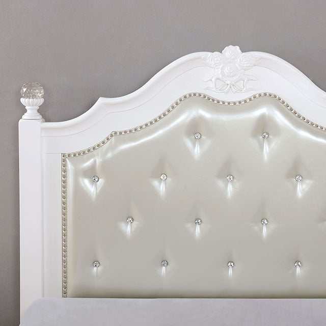 Belva White Full Bed