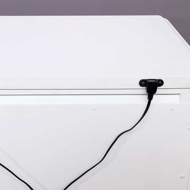 Belva White Full Bed