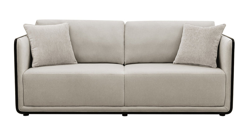 Benilde Taupe Sofa & Loveseat