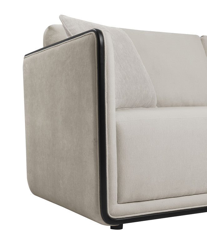 Benilde Taupe Sofa
